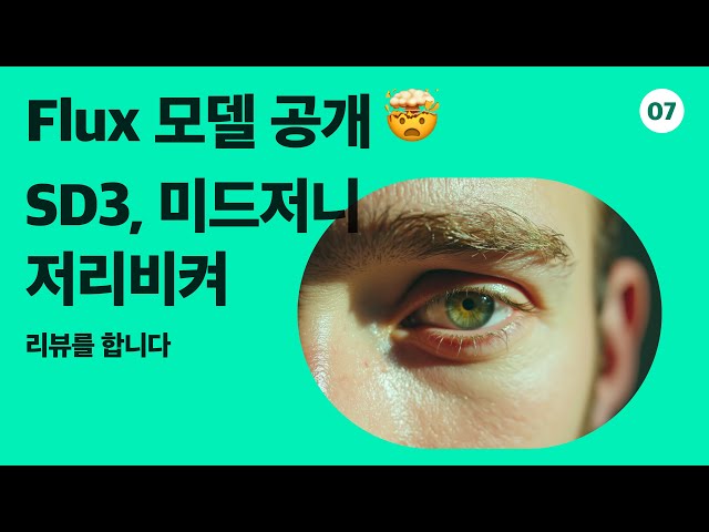 SD3, 미드저니를 뛰어넘는 모델 Flux 공개 (+ ComfyUI 사용법)